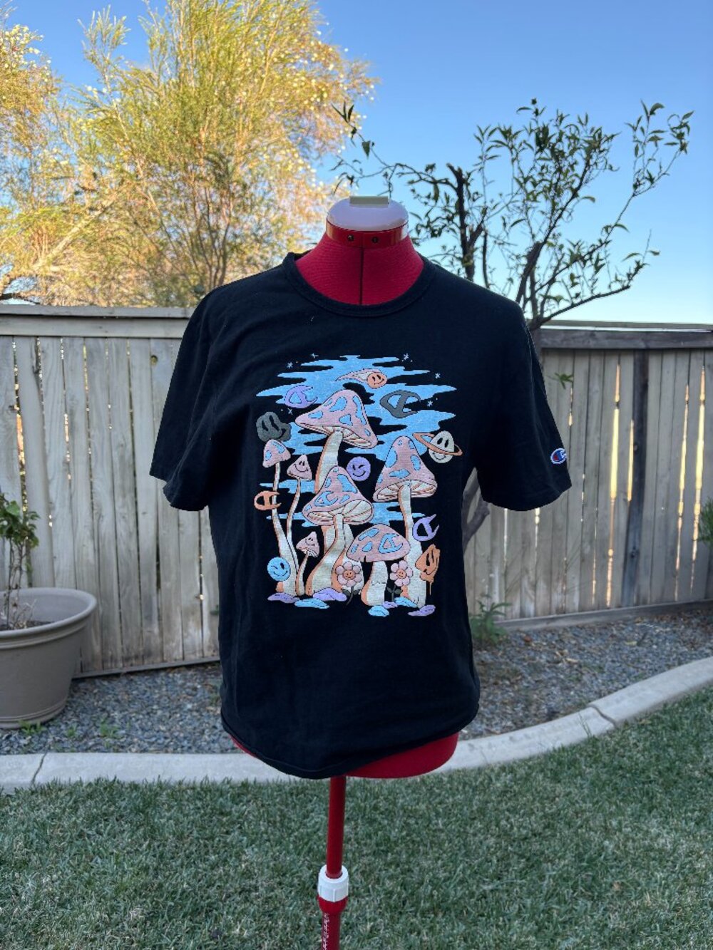 Champion Psychedelic Mushroom T-Shirt
